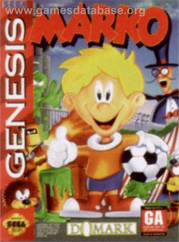 Cover Marko's Magic Football for Genesis - Mega Drive